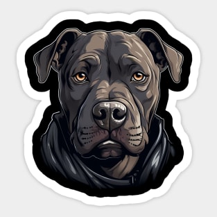 Cute Pitbull Dog - Dogs Pitbulls Sticker